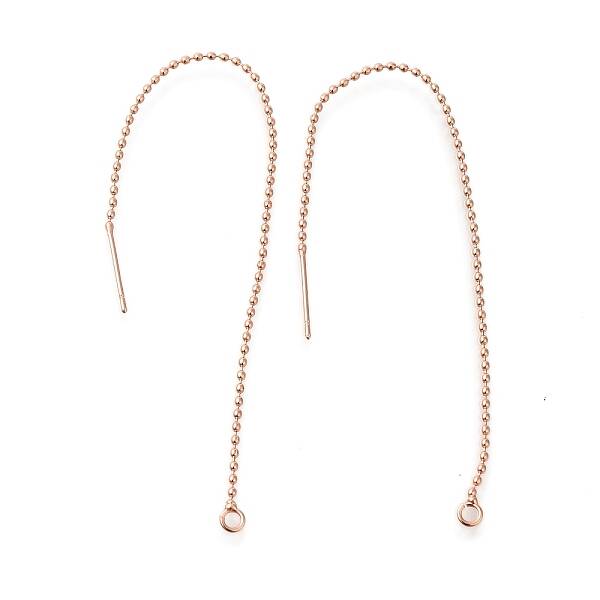 Rack Plating Brass Ear Wire