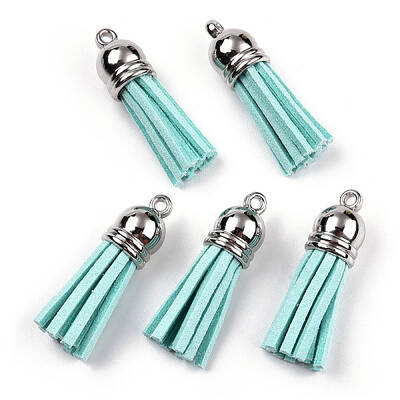 Faux Suede Tassel Pendant Decorations