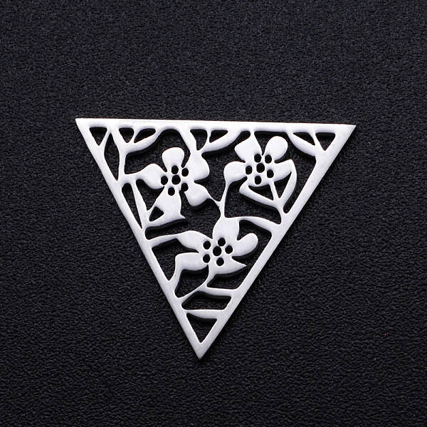 Tarnish Resistant 201 Stainless Steel Filigree Joiners Links