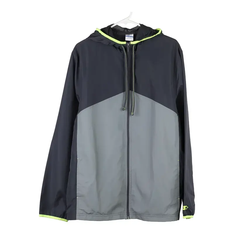 Starter Jacket - Large Grey Polyester