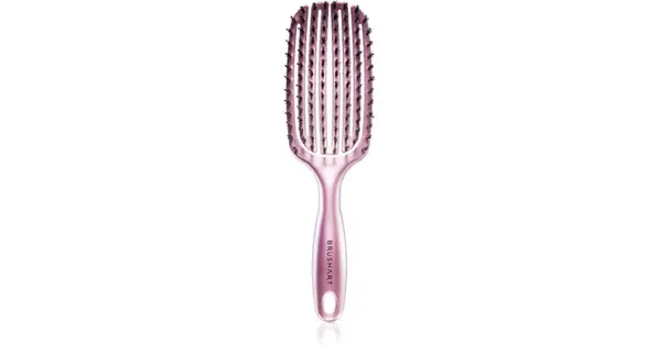 BrushArt Vent blowdry hairbrush with boar bristles for quick drying