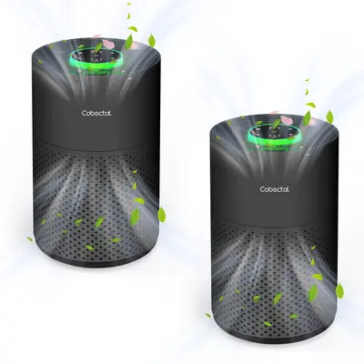 Cobectal 4000C 360° High-Efficiency HEPA Air Purifier - Freshen Your Air and Eliminate Odors, Perfect for 800 Sq Ft Spaces, ...