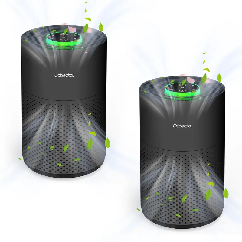 Cobectal 4000C 360° High-Efficiency HEPA Air Purifier - Freshen Your Air and Eliminate Odors, Perfect for 800 Sq Ft Spaces, ...