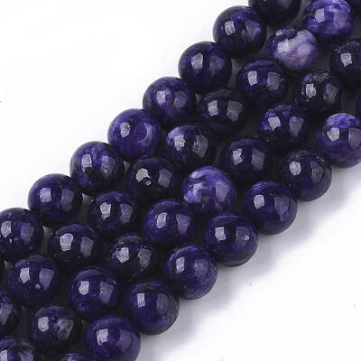 Natural Charoite Beads Strands