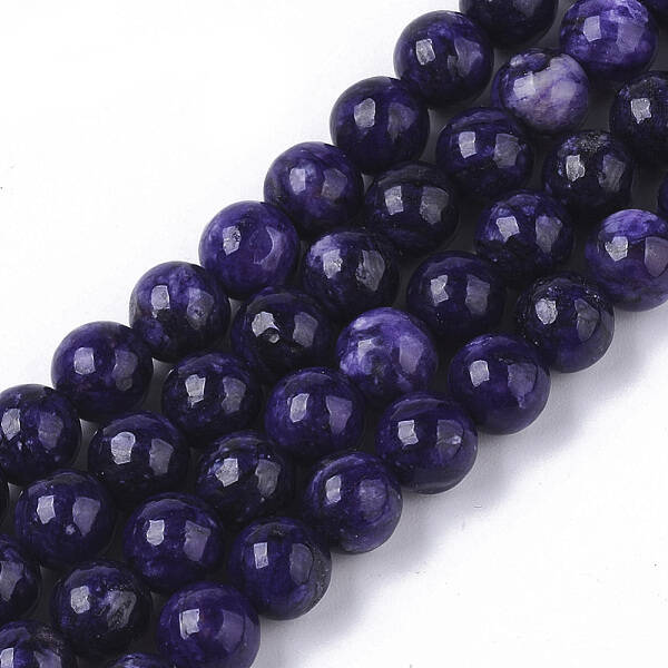 Natural Charoite Beads Strands