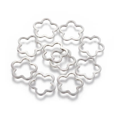 Tarnish Resistant 201 Stainless Steel Linking Rings