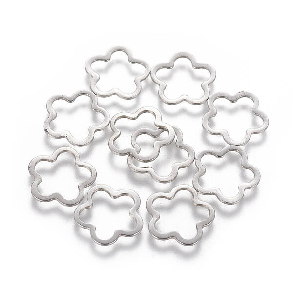 Tarnish Resistant 201 Stainless Steel Linking Rings