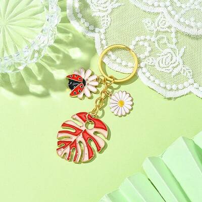 Alloy Enamel Keychain