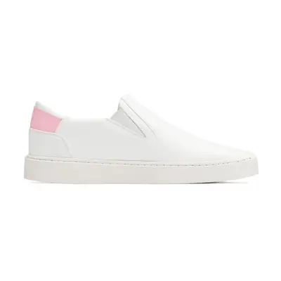 Women's Slip On | White-Pink | Size: 9