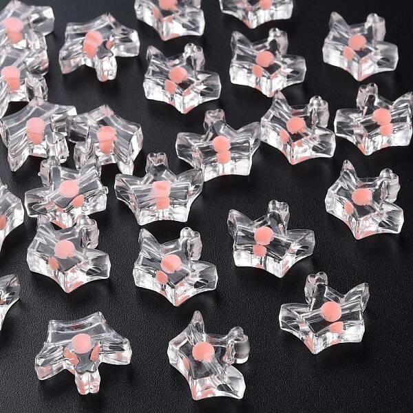 Transparent Acrylic Beads