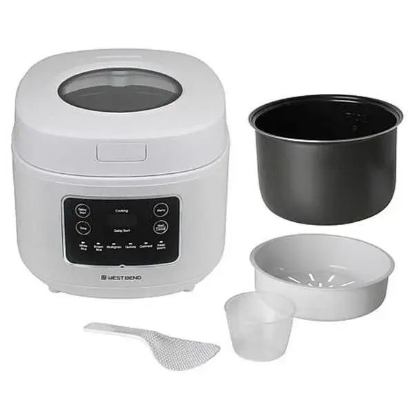West Bend 12-Cup Multifunction Rice & Grain Cooker