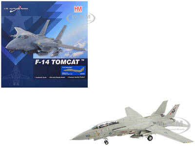 Grumman F-14A Tomcat Fighter Aircraft Sukhoi Killer VF-41 Black Aces USS Nimitz (1981) United States Navy Air Power Series 1/...