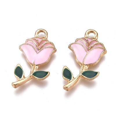 Alloy Enamel Pendants