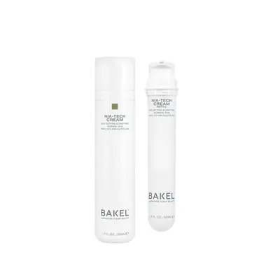 Bakel Nia-Tech Illuminating Face Cream for Normal to Combination Skin, Set and Refill