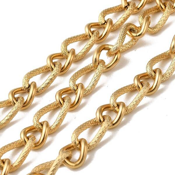 Ion Plating(IP) 304 Stainless Steel Teardrop Link Chains