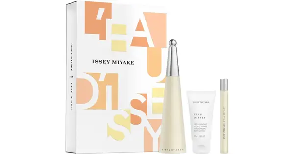 Issey Miyake L'Eau d'Issey women's gift set Eau de Toilette 100 ml + Eau de Toilette 10 ml + body milk 50 ml