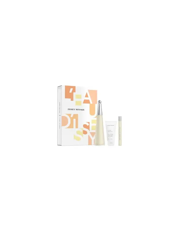 Issey Miyake L'Eau d'Issey women's gift set Eau de Toilette 100 ml + Eau de Toilette 10 ml + body milk 50 ml