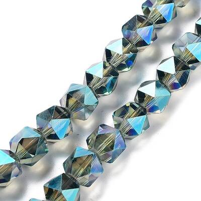 Electroplate Glass Beads Strands