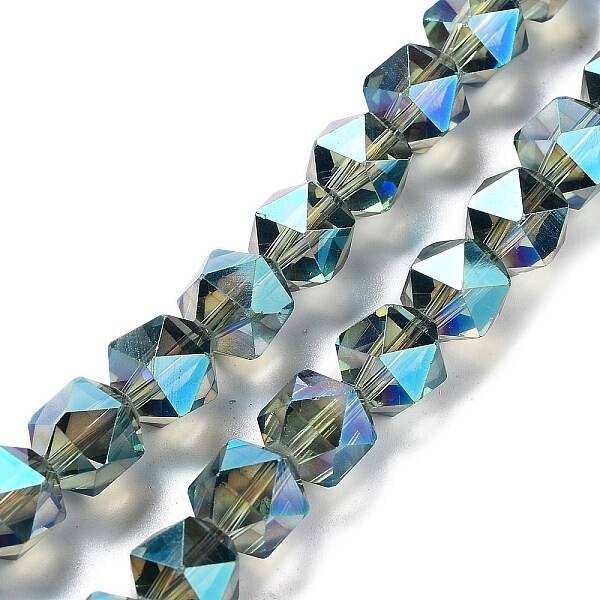 Electroplate Glass Beads Strands