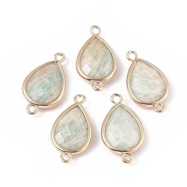 Natural Amazonite Links connectors