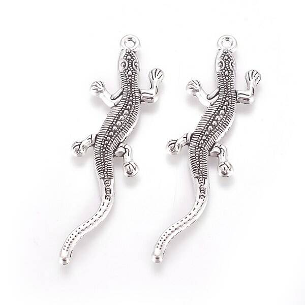 Tibetan Style Zinc Alloy Big Pendants
