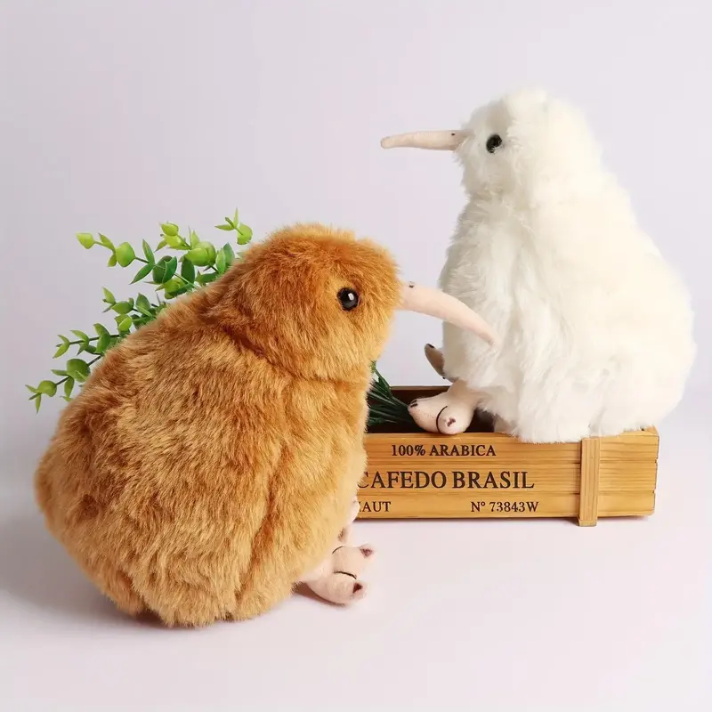 18cm/7.1in Bird Plush Toys, 1 Count Simulated Bird Toys Stuffed Animal Soft Toys Lifelike Furry Bird Cute Plush Bird Doll Gi...