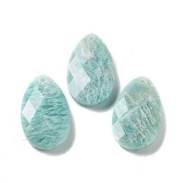 Natural Amazonite Pendants