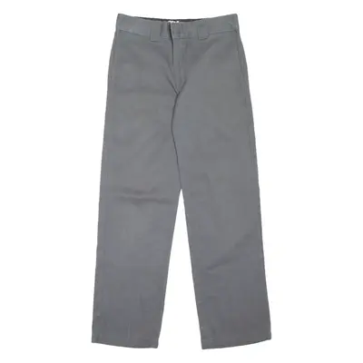 DICKIES 874 Workwear Mens Trousers Grey Regular Straight W31 L32