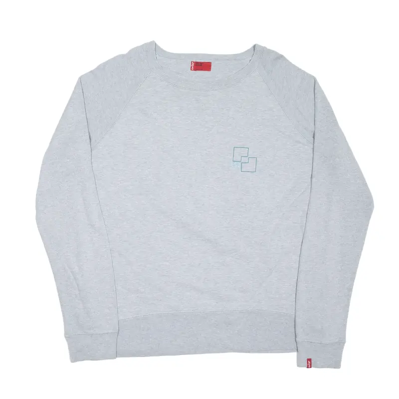 LEVI'S Red Tab LSC Sweatshirt Grey Womens M