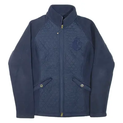 MUSTO Womens Fleece Jacket Blue M