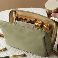 Compact Travel Cosmetic Organizer Bag, Lightweight Portable Zipper Makeup Pouch for Lipstick, Phone, and Essentials, Durable ...
