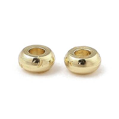Rack Plating Brass Spacer Beads