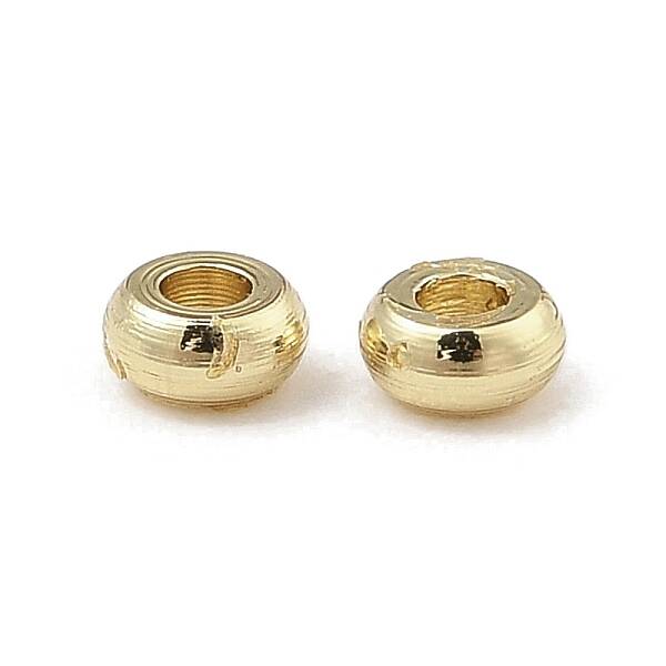 Rack Plating Brass Spacer Beads