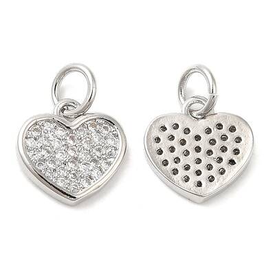 Brass with Cubic Zirconia Pendants
