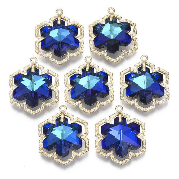 Glass Rhinestone Pendants