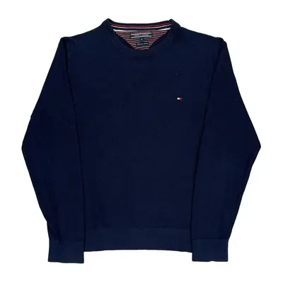 None Tommy Hilfiger Jumper - Medium Navy Cotton