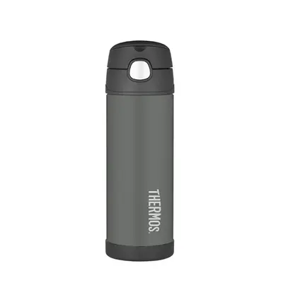 Thermos Thermos Per Bambini Con Cannuccia - Nero 470 Ml