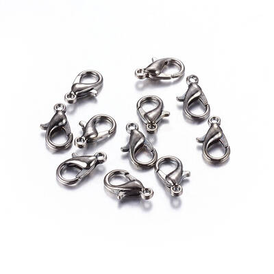 Zinc Alloy Lobster Claw Clasps