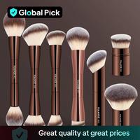 Maange Multi-use Makeup Brush Set, 7 Counts/set Ergonomic Design Soft Cosmetic Brushes for Blush Contour Highlighter Conceale...