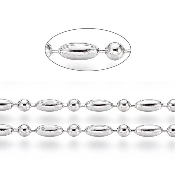 Non-Tarnish 304 Stainless Steel Ball Chains