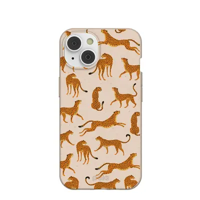 Seashell Wild Cats iPhone 14/16e Case
