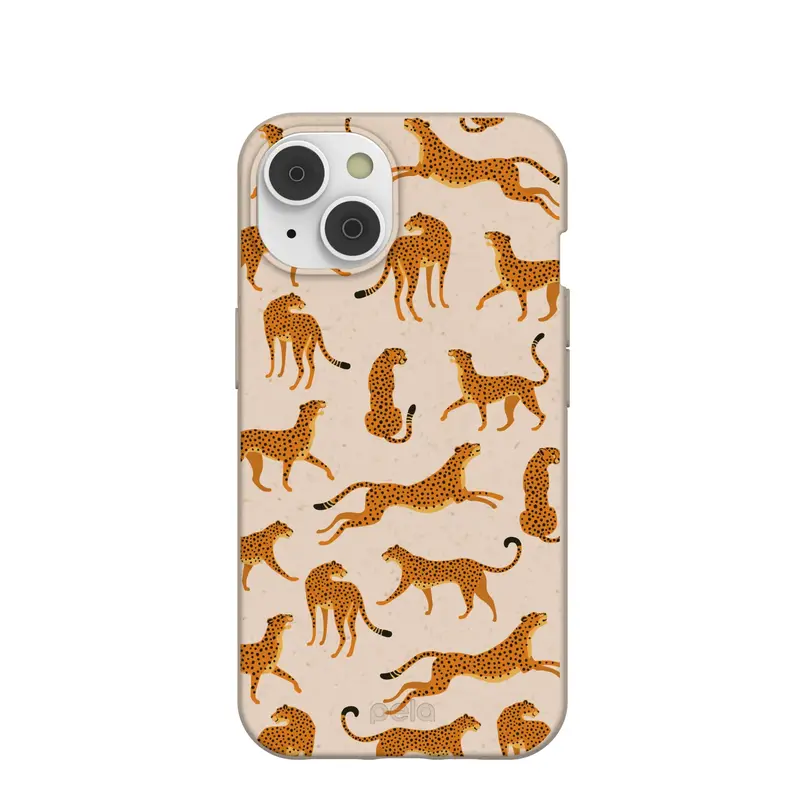 Seashell Wild Cats iPhone 14/16e Case