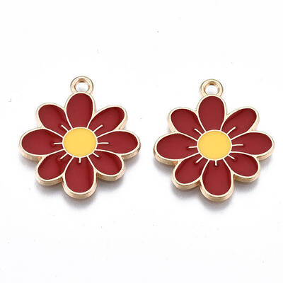 Eco-Friendly Alloy Enamel Pendants