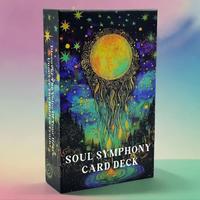 Soul Symphony Oracle Card, 59pcs/box Tarot Card, Card Game for Teenager & Adult, Party Entertainment, Real Emotions Tarot Dec...