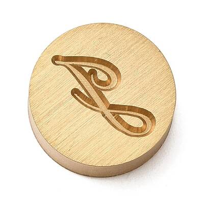 Golden Tone Brass Letter Stamps