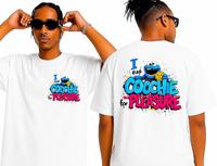 I Eat Coochie For Pleasure Gift Shirt For Man,Sesame Street Meme Tee For Women,Funny Cookie Monster Parody Sweatshirt,Offensi...