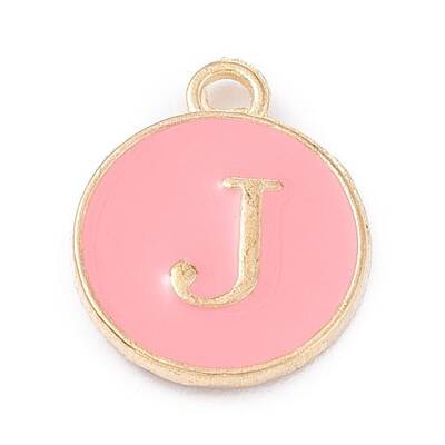 Golden Plated Alloy Enamel Charms
