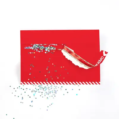 Glitter Trap Red Envelope (3-Pack)