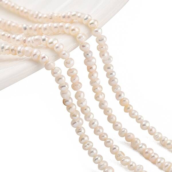 Natural Cultured Freshwater Pearl Beads Strands