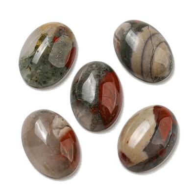 Natural African Bloodstone Cabochons